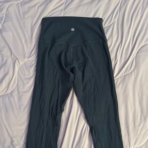 Lululemon dep blue align High-Waisted Leggings 28”